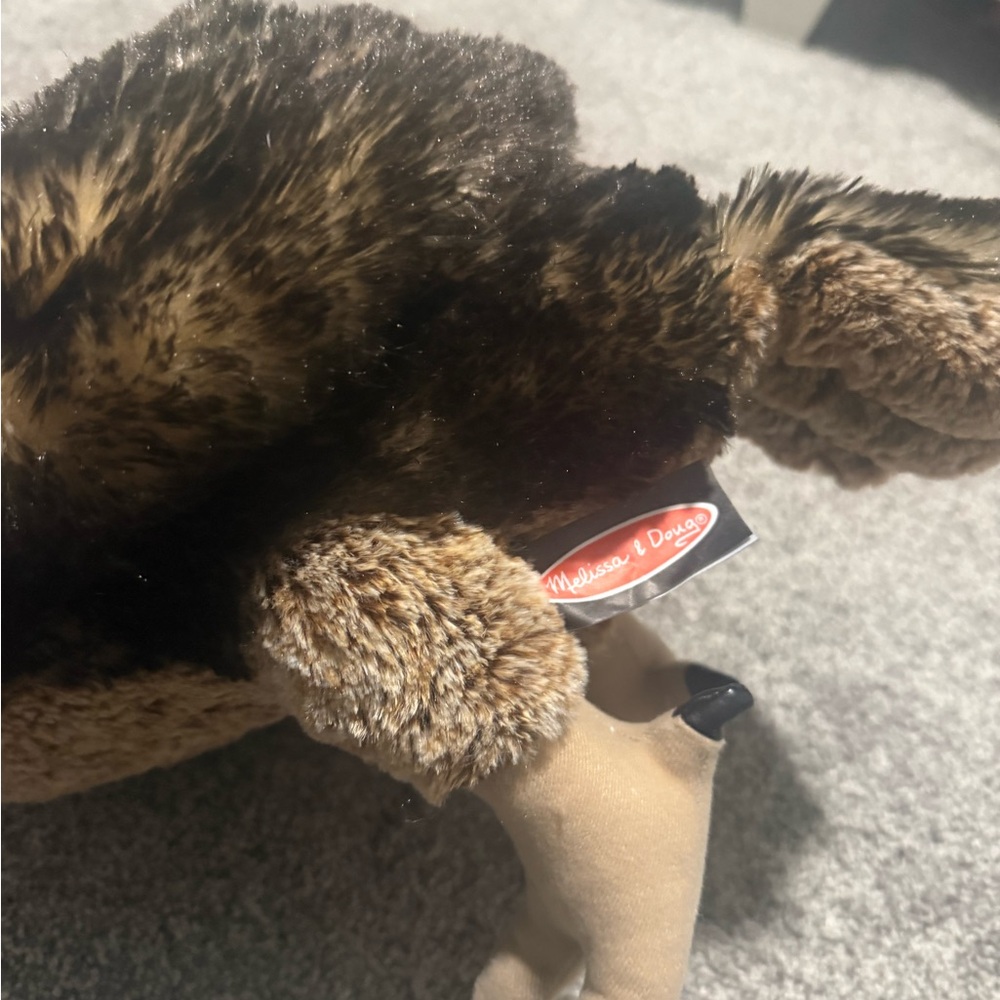 Melissa & Doug Realistic Plush Owl - Picture 4 of 4